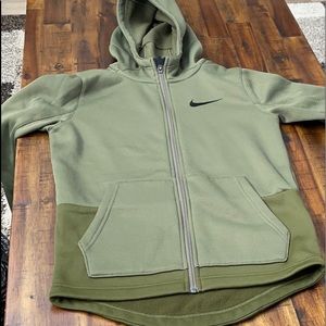 Nike jacket, boys L, green